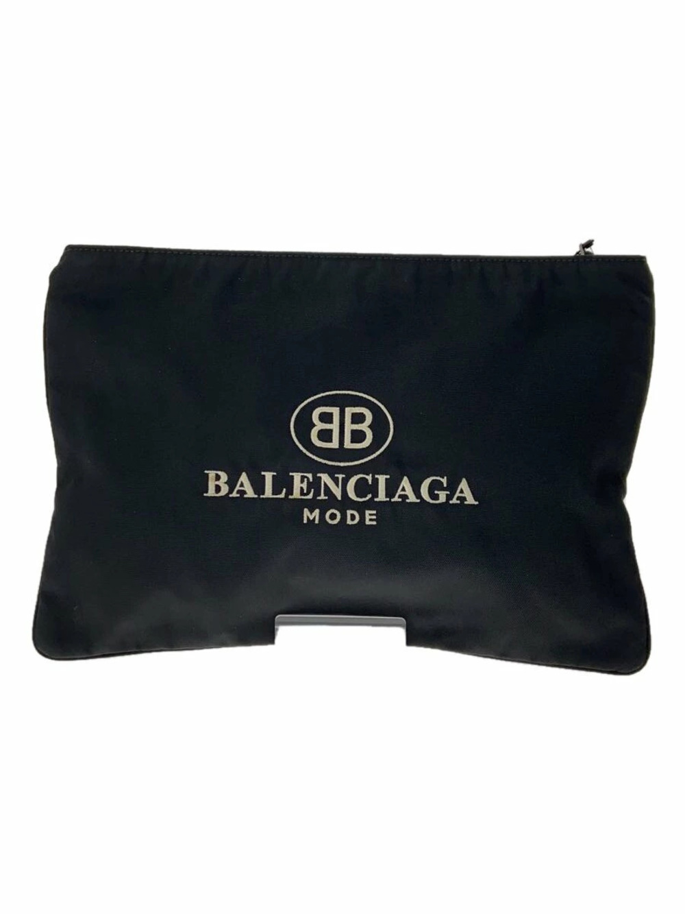 Balenciaga Logo Mode clutch bag black